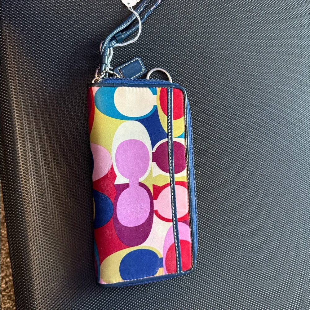 Colorful Patterned Phone Wallet